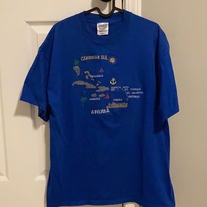 Vintage Embroidered Aruba T-Shirt